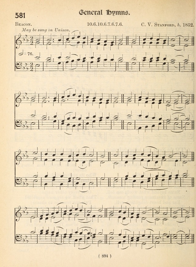 Church Hymns: with tunes (New ed.) page 894