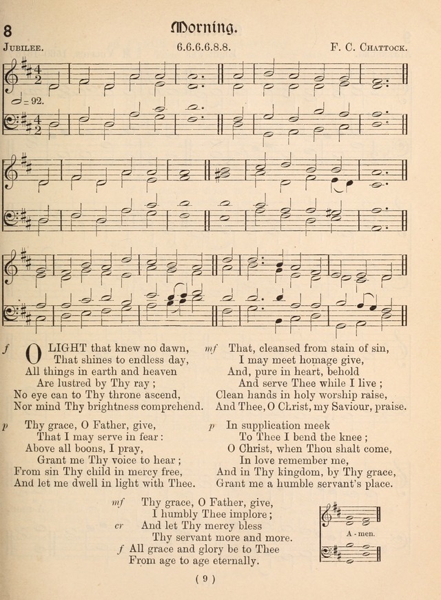 Church Hymns: with tunes (New ed.) page 9