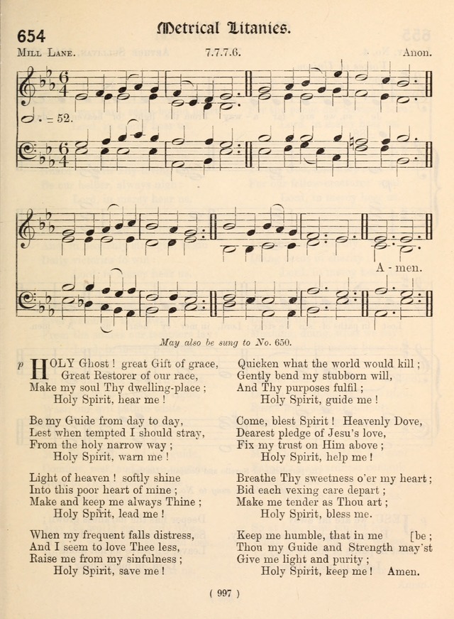 Church Hymns: with tunes (New ed.) page 997