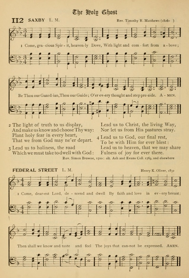 The Chapel Hymnal page 101