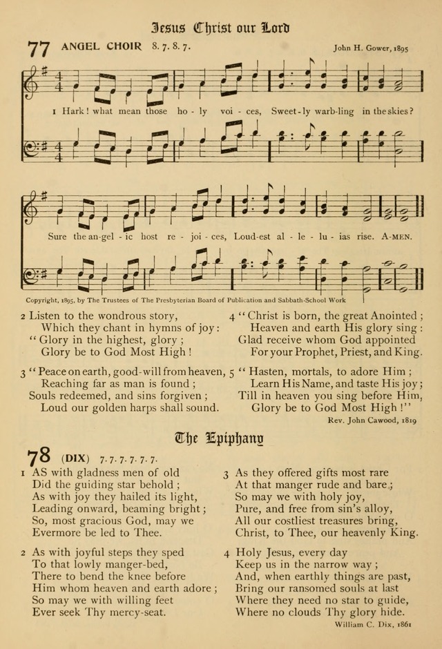 The Chapel Hymnal page 77