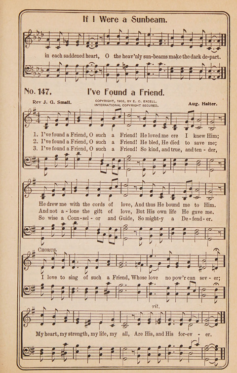 Coronation Hymns: for the Church and Sunday-school (with supplement) page 147