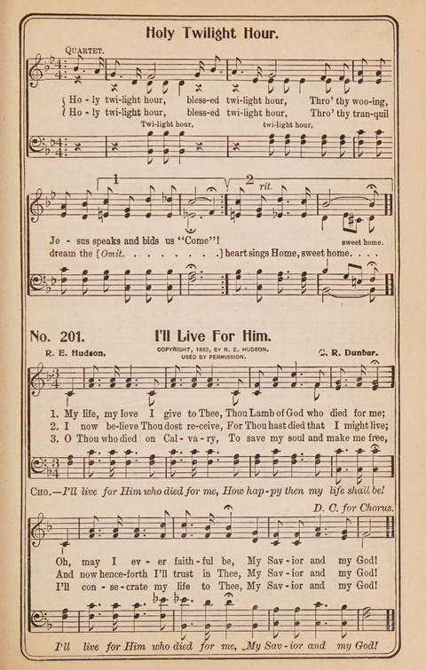 Coronation Hymns: for the Church and Sunday-school (with supplement) page 201