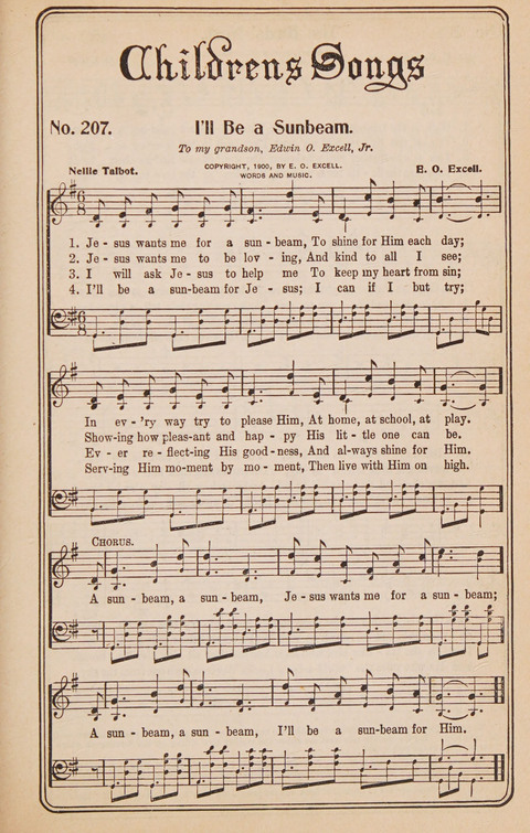 Coronation Hymns: for the Church and Sunday-school (with supplement) page 207