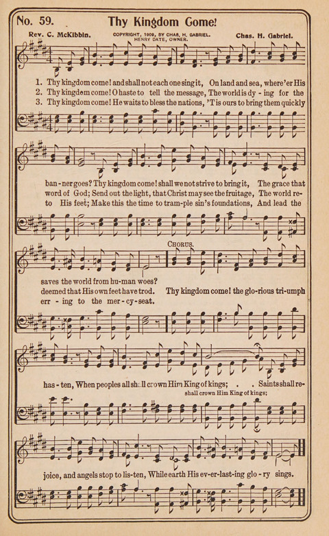 Coronation Hymns: for the Church and Sunday-school (with supplement) page 59
