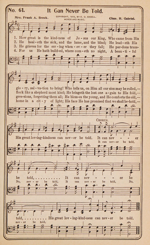 Coronation Hymns: for the Church and Sunday-school (with supplement) page 61
