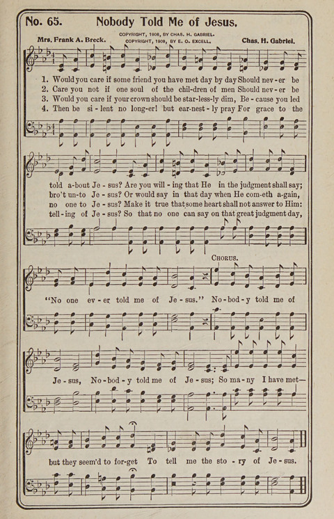 Coronation Hymns: for the Church and Sunday-school (with supplement) page 65