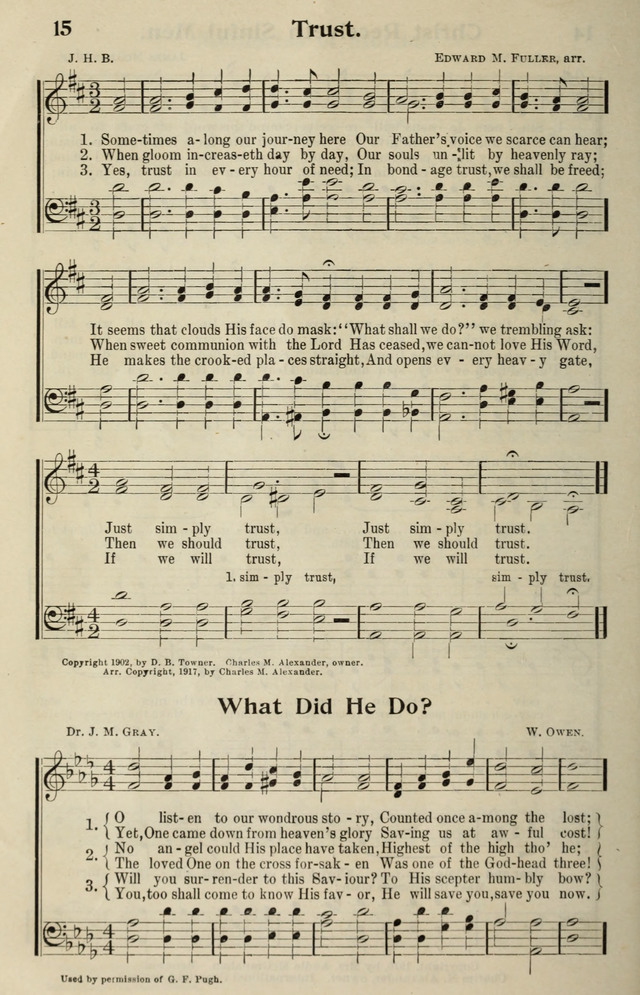 Conference Hymnal page 16