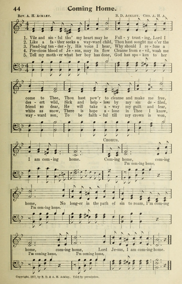 Conference Hymnal page 45