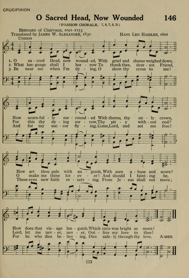 The Century Hymnal page 113