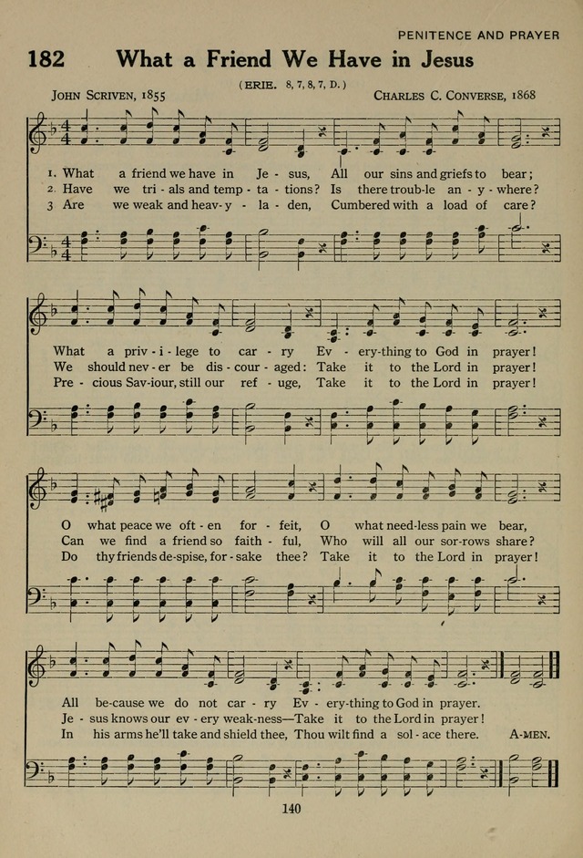 The Century Hymnal page 140