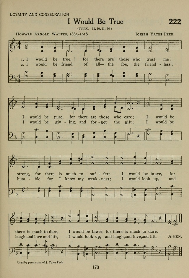 The Century Hymnal page 173