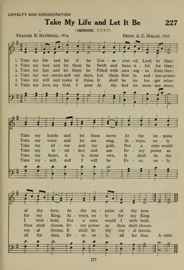 The Century Hymnal page 177