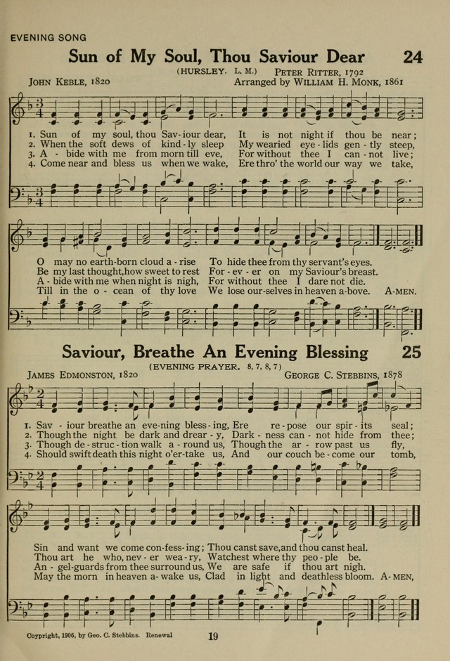 The Century Hymnal page 19