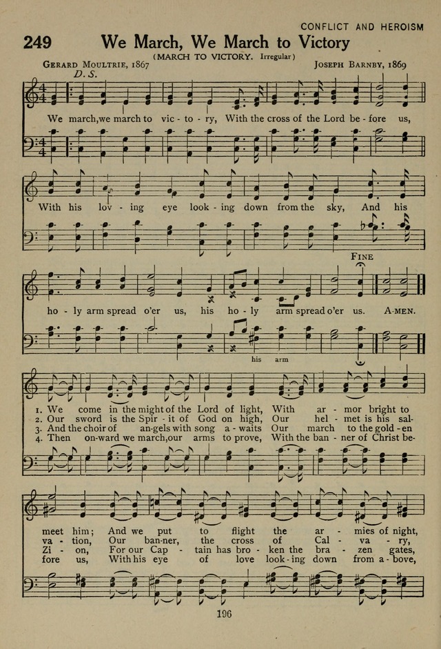 The Century Hymnal page 196