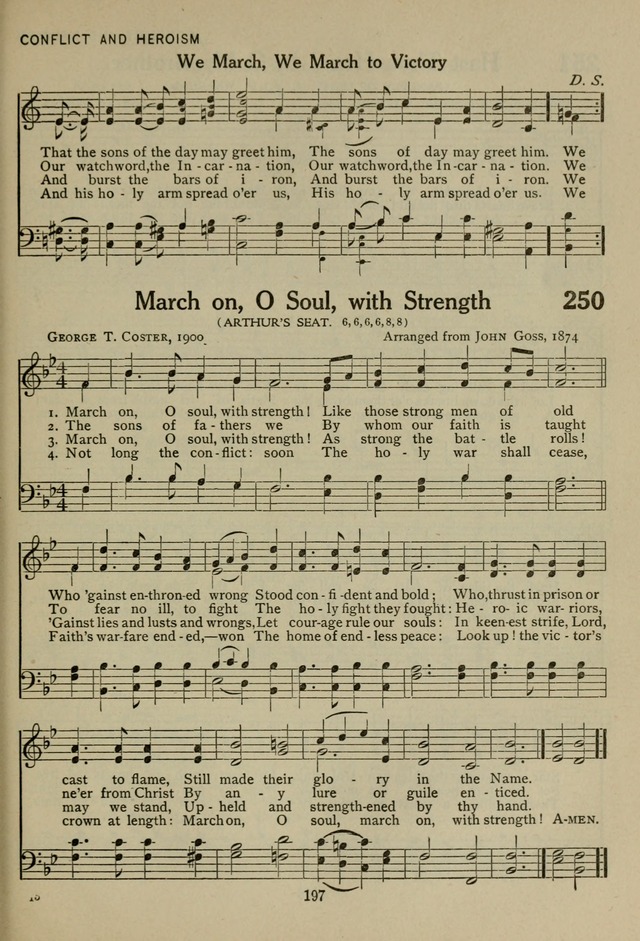 The Century Hymnal page 197