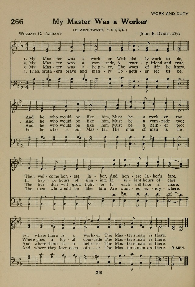 The Century Hymnal page 210