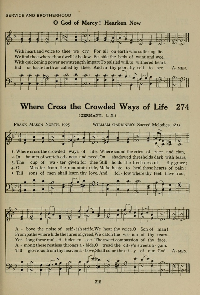 The Century Hymnal page 215