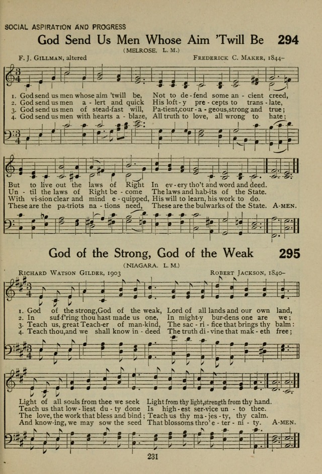 The Century Hymnal page 231