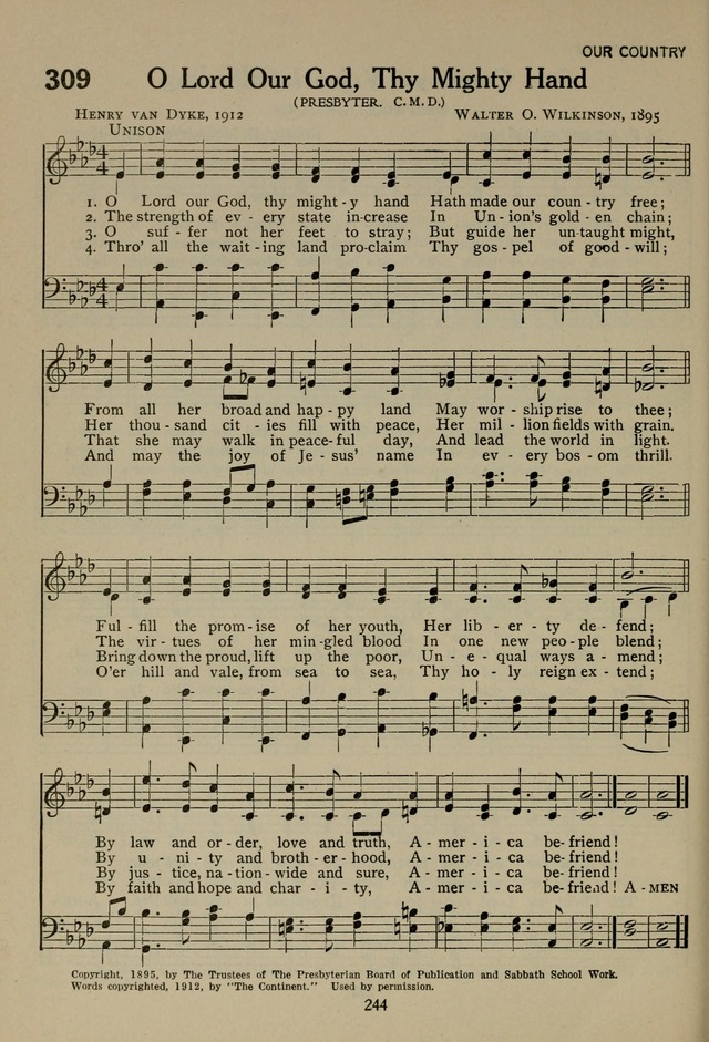 The Century Hymnal page 244