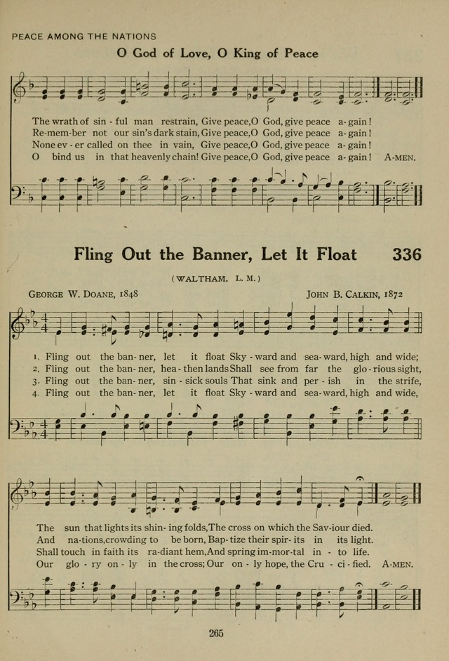 The Century Hymnal page 265
