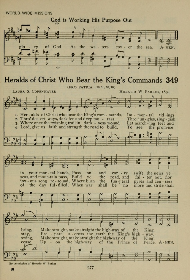 The Century Hymnal page 277