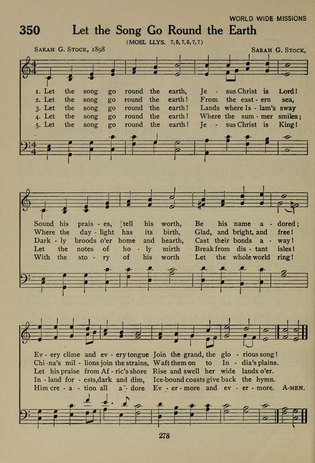 The Century Hymnal page 278
