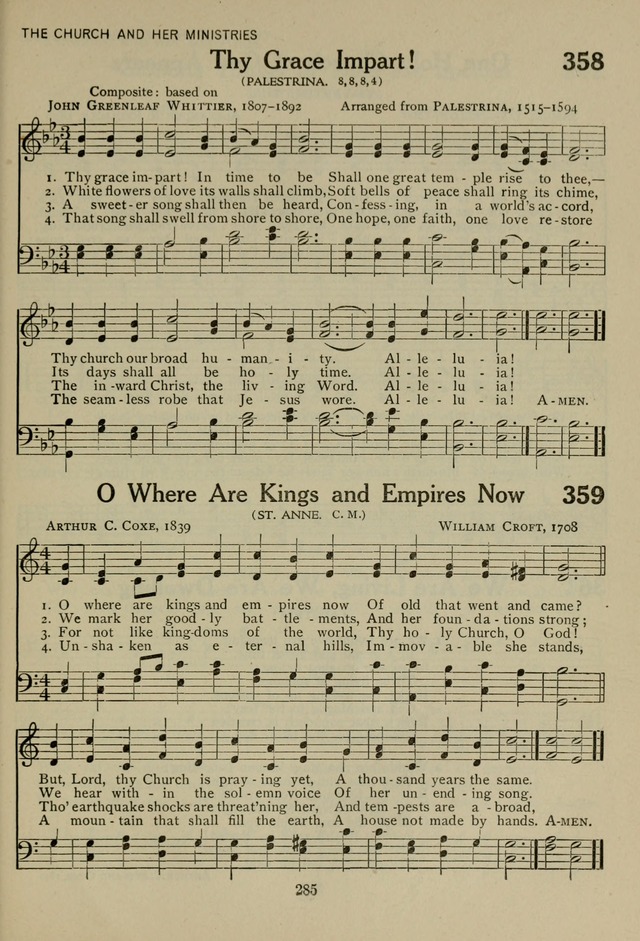 The Century Hymnal page 285