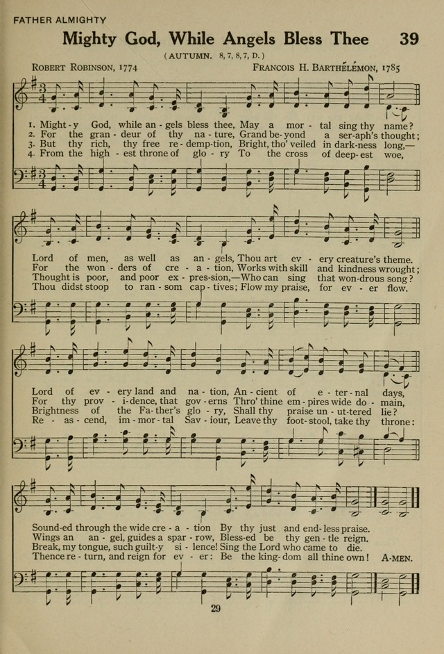 The Century Hymnal page 29