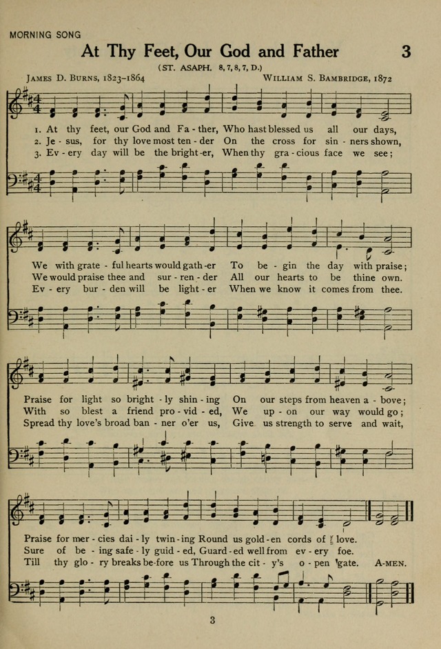 The Century Hymnal page 3