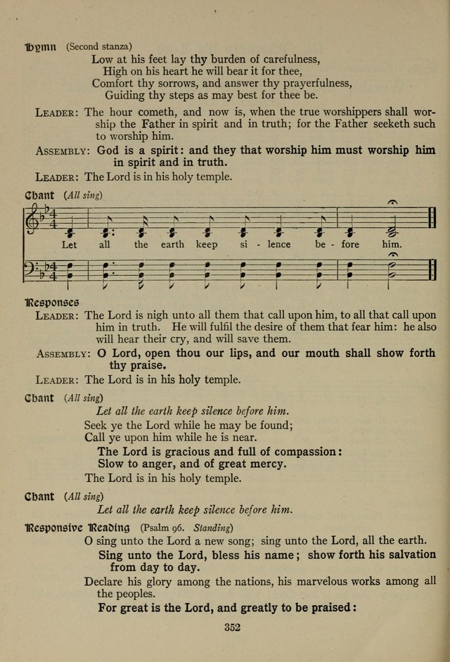 The Century Hymnal page 352