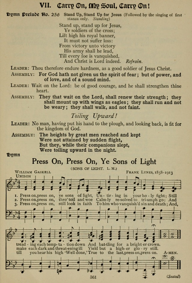 The Century Hymnal page 361