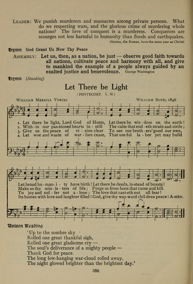 The Century Hymnal page 386