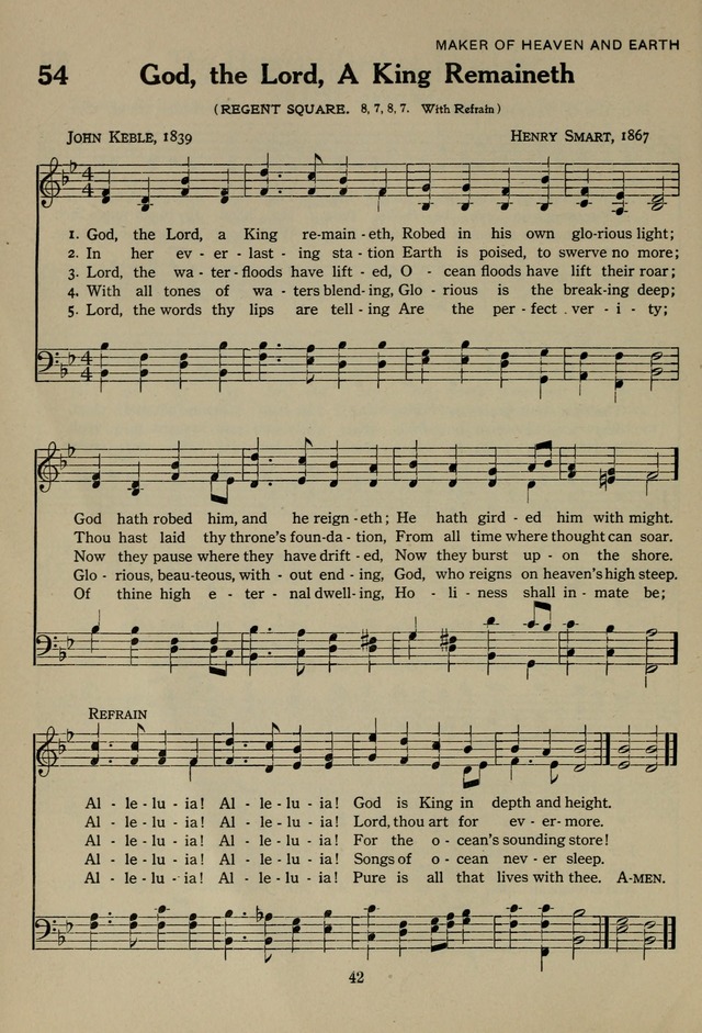 The Century Hymnal page 42