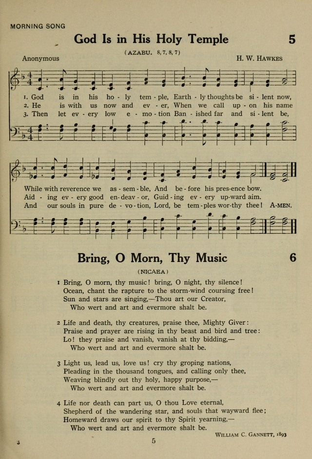 The Century Hymnal page 5