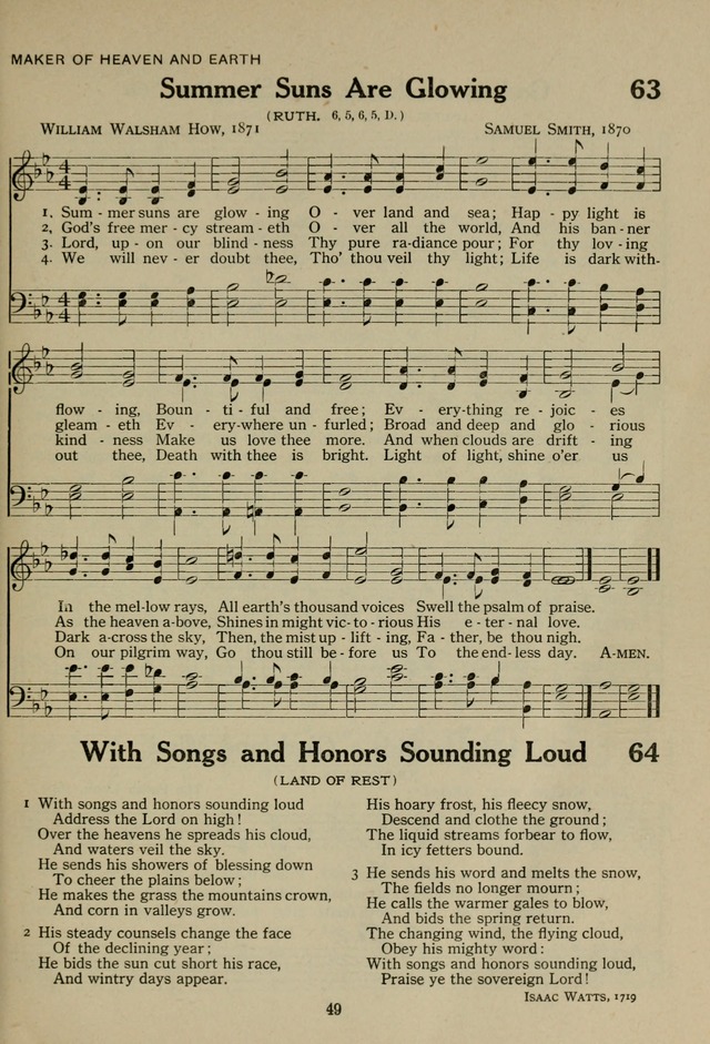 The Century Hymnal page 65