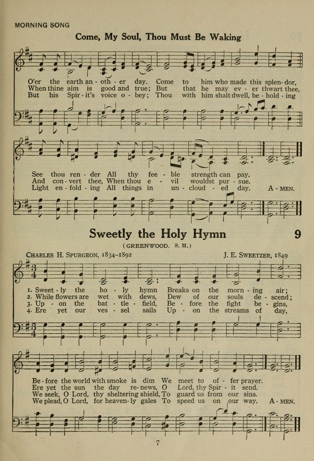 The Century Hymnal page 7