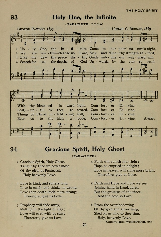 The Century Hymnal page 70
