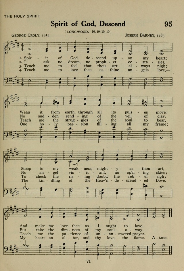 The Century Hymnal page 71