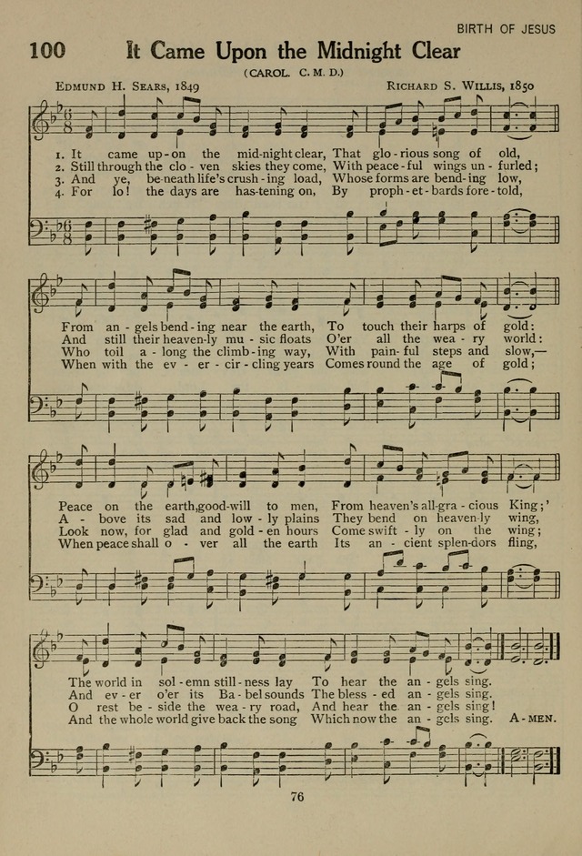 The Century Hymnal page 76