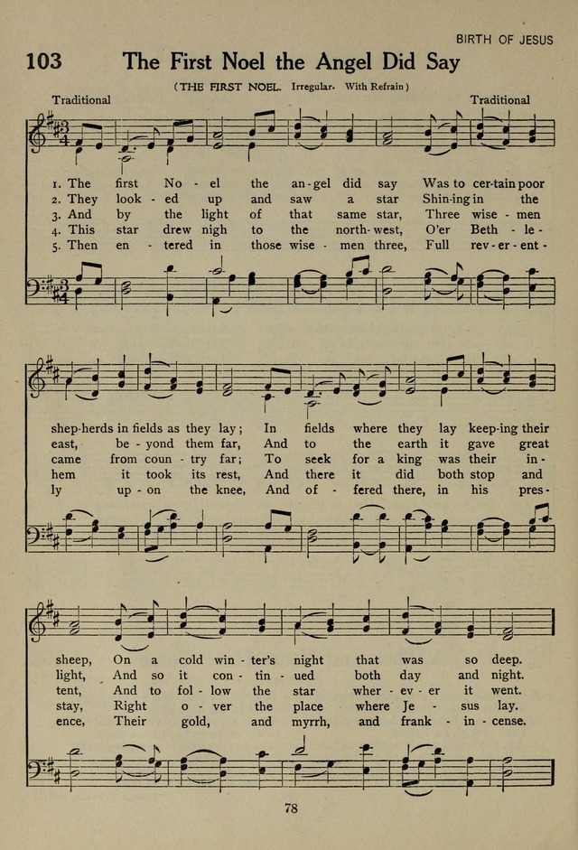 The Century Hymnal page 78