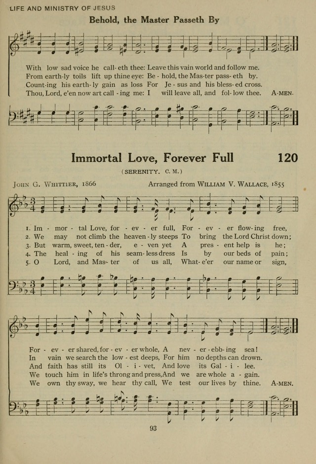 The Century Hymnal page 93