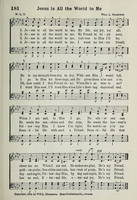 The Cokesbury Hymnal page 141