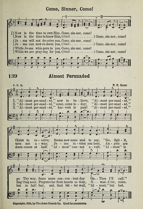 The Cokesbury Hymnal page 99