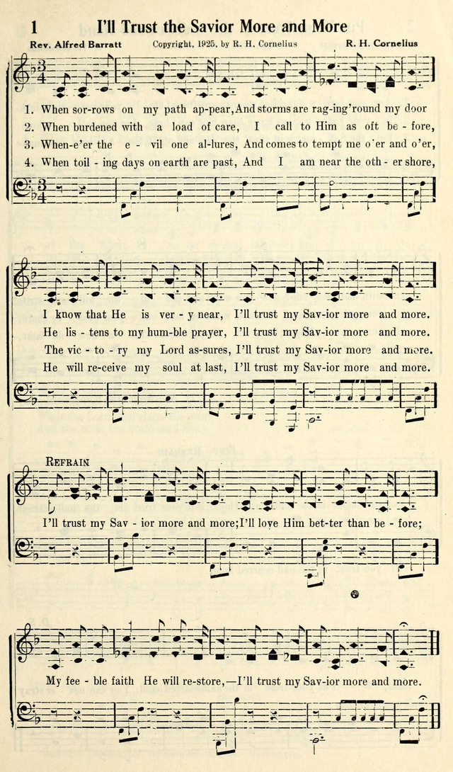 Calvary Hymns page 1