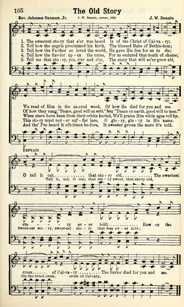 Calvary Hymns page 105