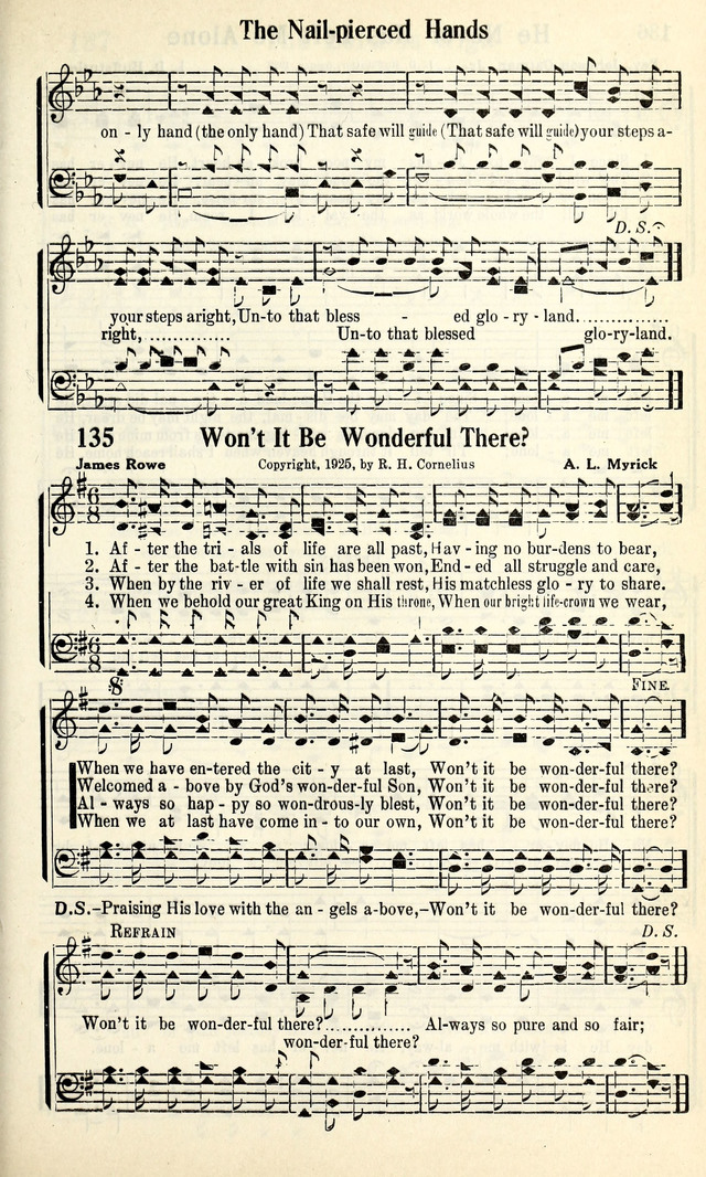 Calvary Hymns page 135