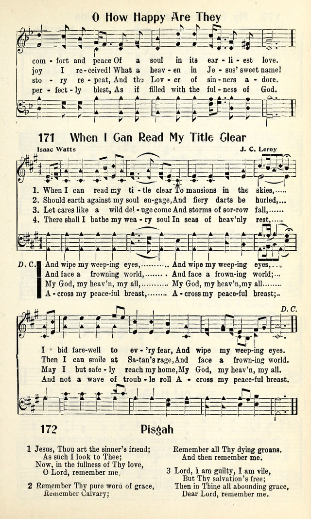 Calvary Hymns page 167