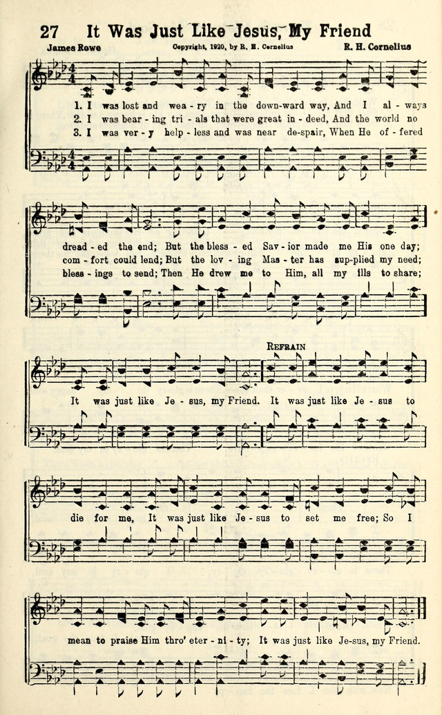 Calvary Hymns page 27