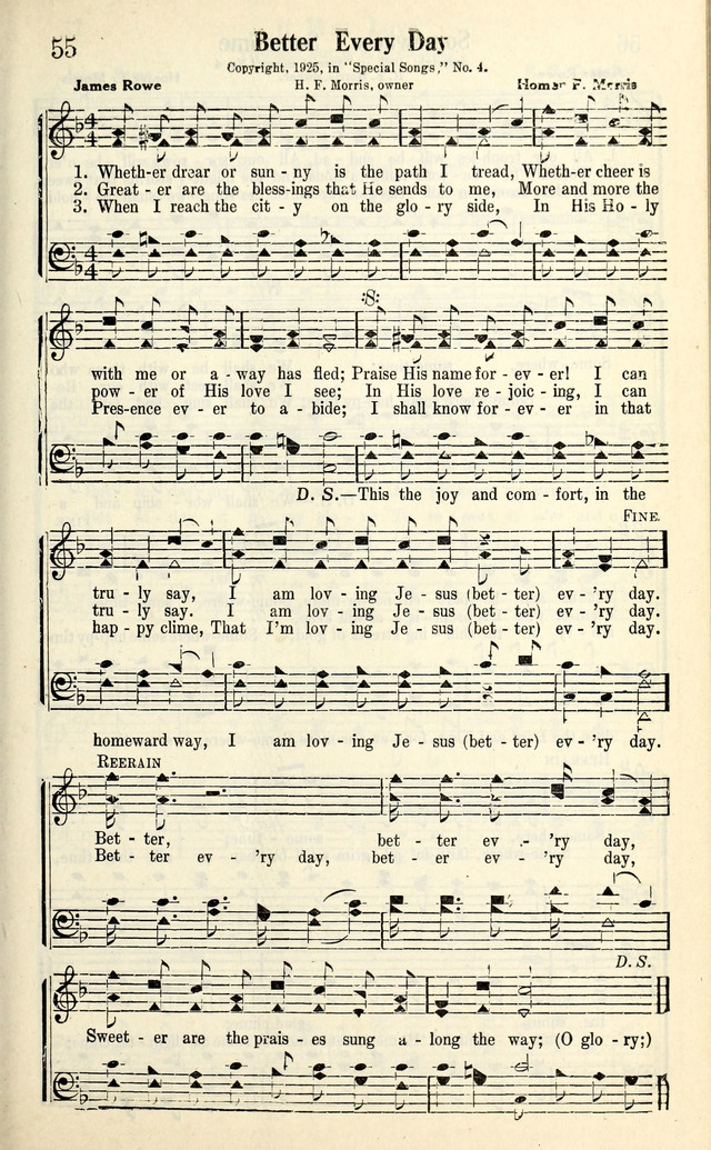 Calvary Hymns page 55